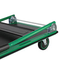 Platform Truck Hand Truck Large Size Foldable Dolly Cart For Moving Easy Storage And 360 Degree Swivel Wheels 660Lbs Weight Capacity Green Steel