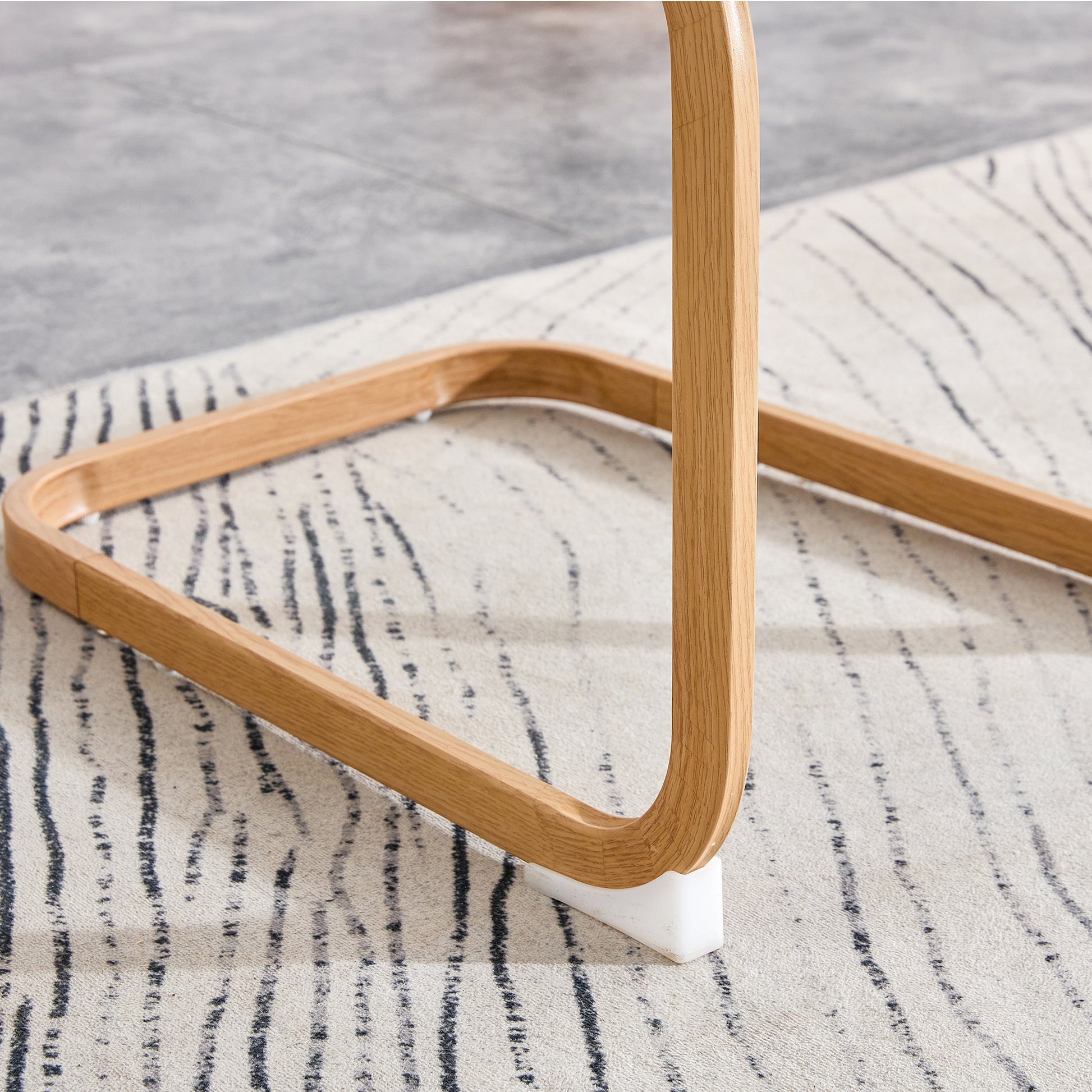 A Table With Four Chairs. Glass Dining Table With 0.39 "Tempered Glass Tabletop And Wooden Metal Legs. Pu Leather High Backrest Cushioned Side Chair With C Shaped Chrome Metal Legs. Transparent Glass