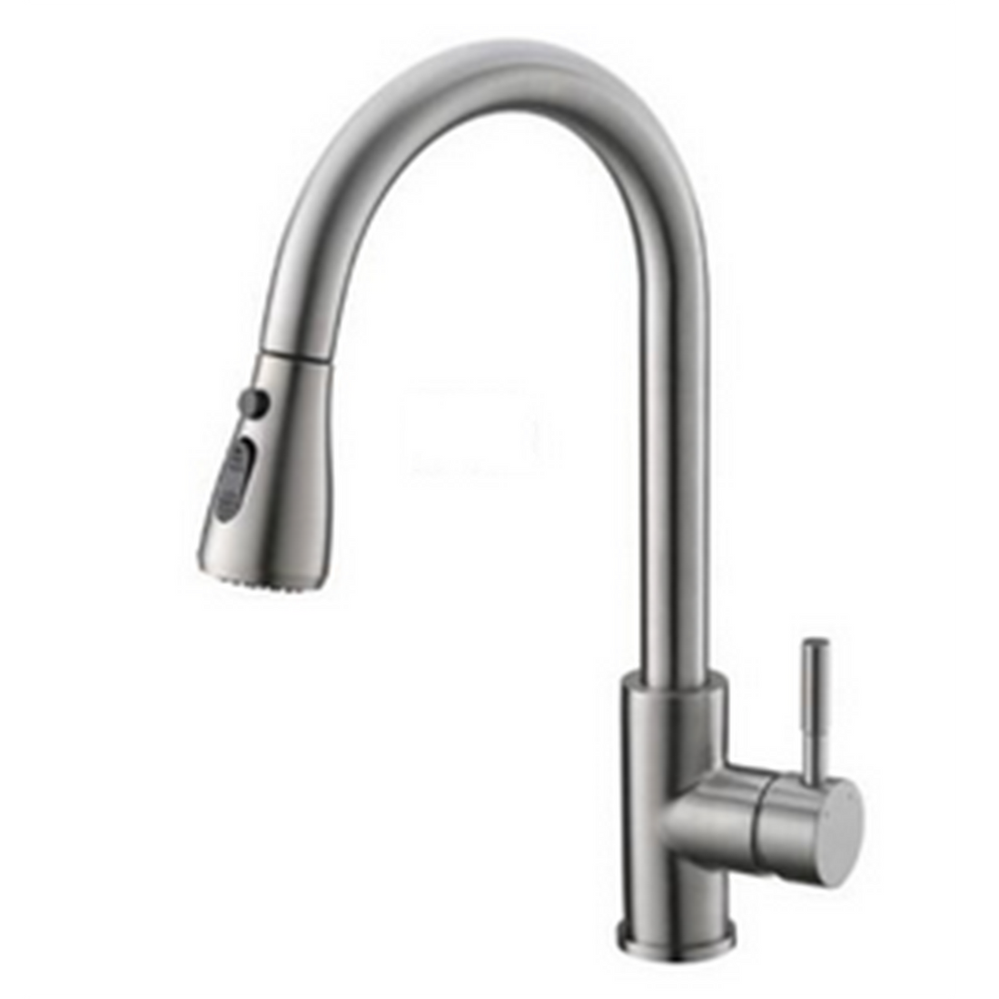 Touch On Kitchen Faucet With Pull Out Sprayer Single Handle Brass Touch Activated Kitchen Sink Faucet With 2 Way Pull Out Sprayer,Brushed Nickel Brushed Nickel Kitchen Classic,Contemporary Ceramic Brass