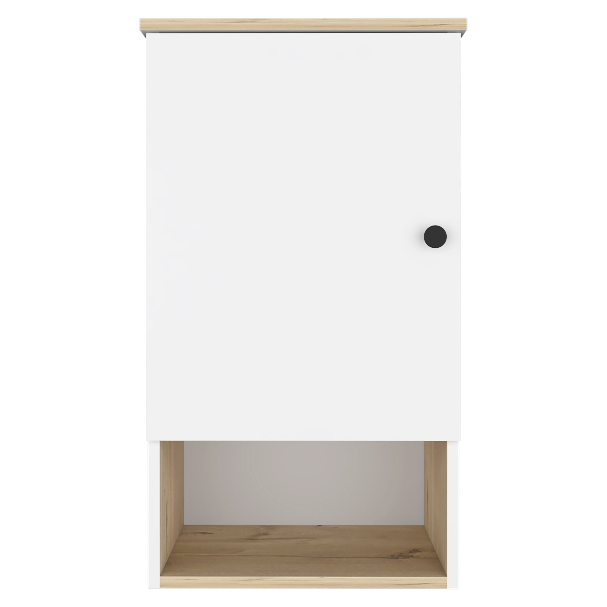 Medicine 28H" Single Door Cabinet, One Shelf, Two multicolor-particle board-particle board