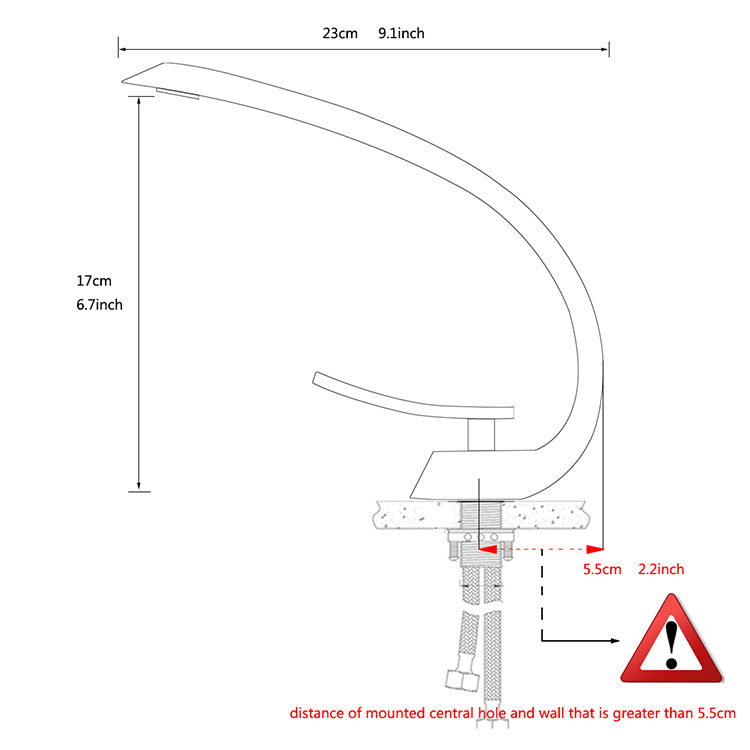 Brushed Nickel Bathroom Faucet,Faucet For Bathroom Sink, Single Hole Bathroom Faucet Modern Single Handle Vanity Basin Faucet Bathroom Joystick Geometric One Brushed Nickel Side Sprayer Deck Mounted Cartridge Valve Single Hole Faucets Nickel Contemporary