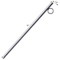 Rebar Stake With Loop 8Pcs Grip Rebar 3 8X 18 Inch Steel Durable Heavy Duty Tent Canopy Ground Stakes With Angled Ends And 1 Inch Loops For Campsites And Canopies Black Steel