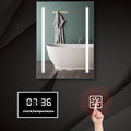 Led Bathroom Vanity Mirror24*32 Inch,Front -
