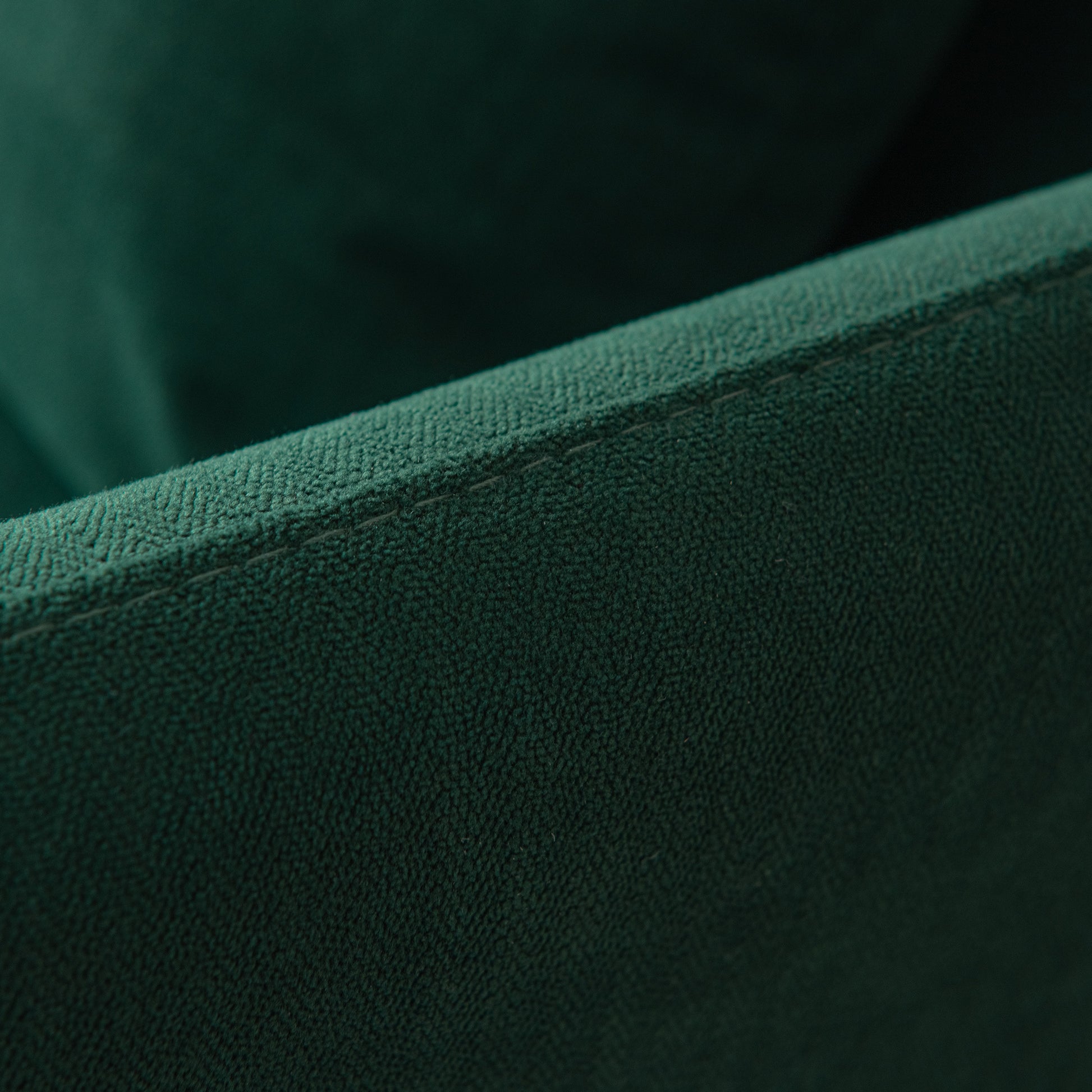 Modern Upholstered Loveseat Sofa,Emerald Cotton Linen63.8" Emerald Foam Cotton Linen 2 Seat