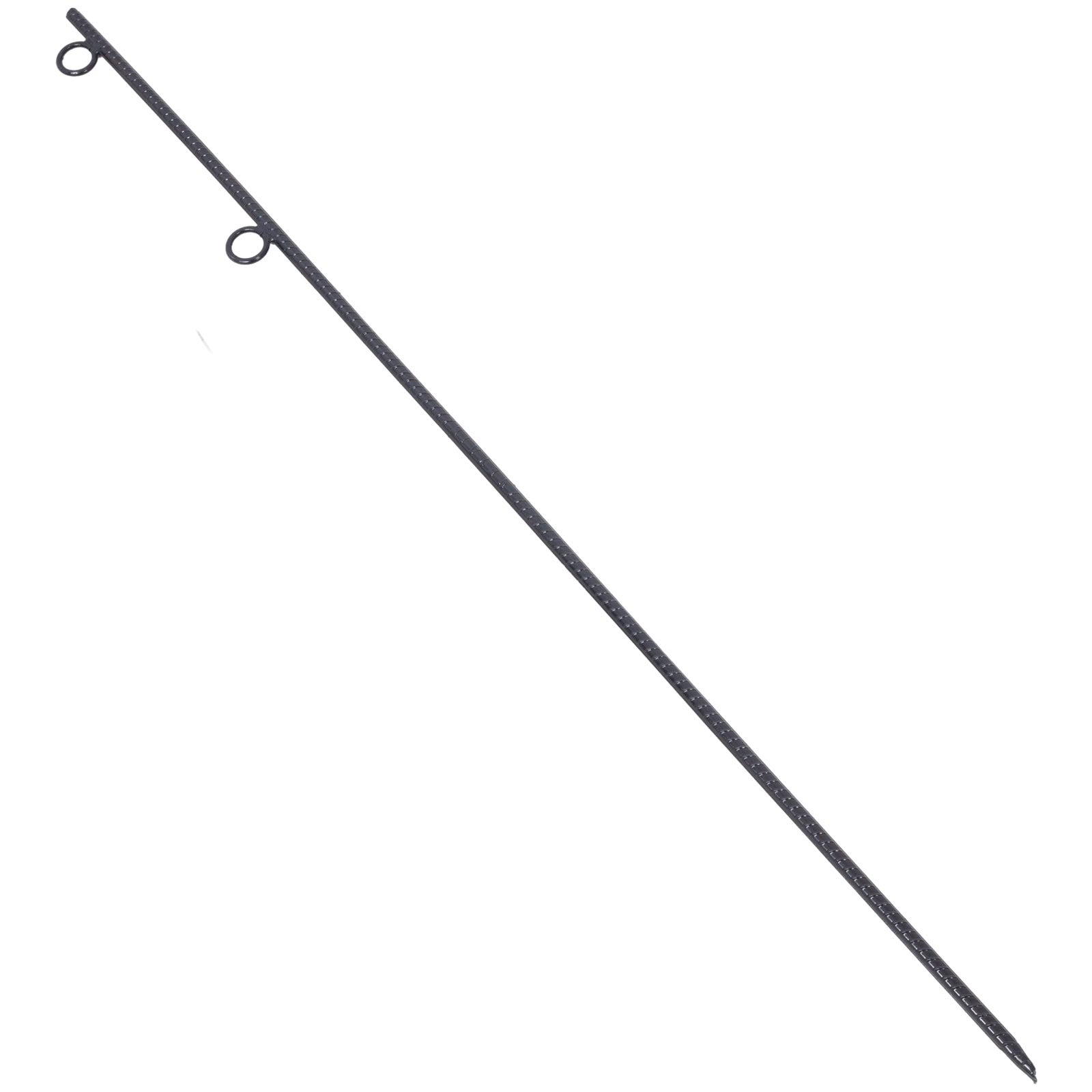 Rebar Stake With Loop 4Pcs Grip Rebar 5 8X 55.5 Inch Steel Durable Heavy Duty Tent Canopy Ground Stakes With Angled Ends And 1 Inch Loops For Campsites And Canopies Black Steel