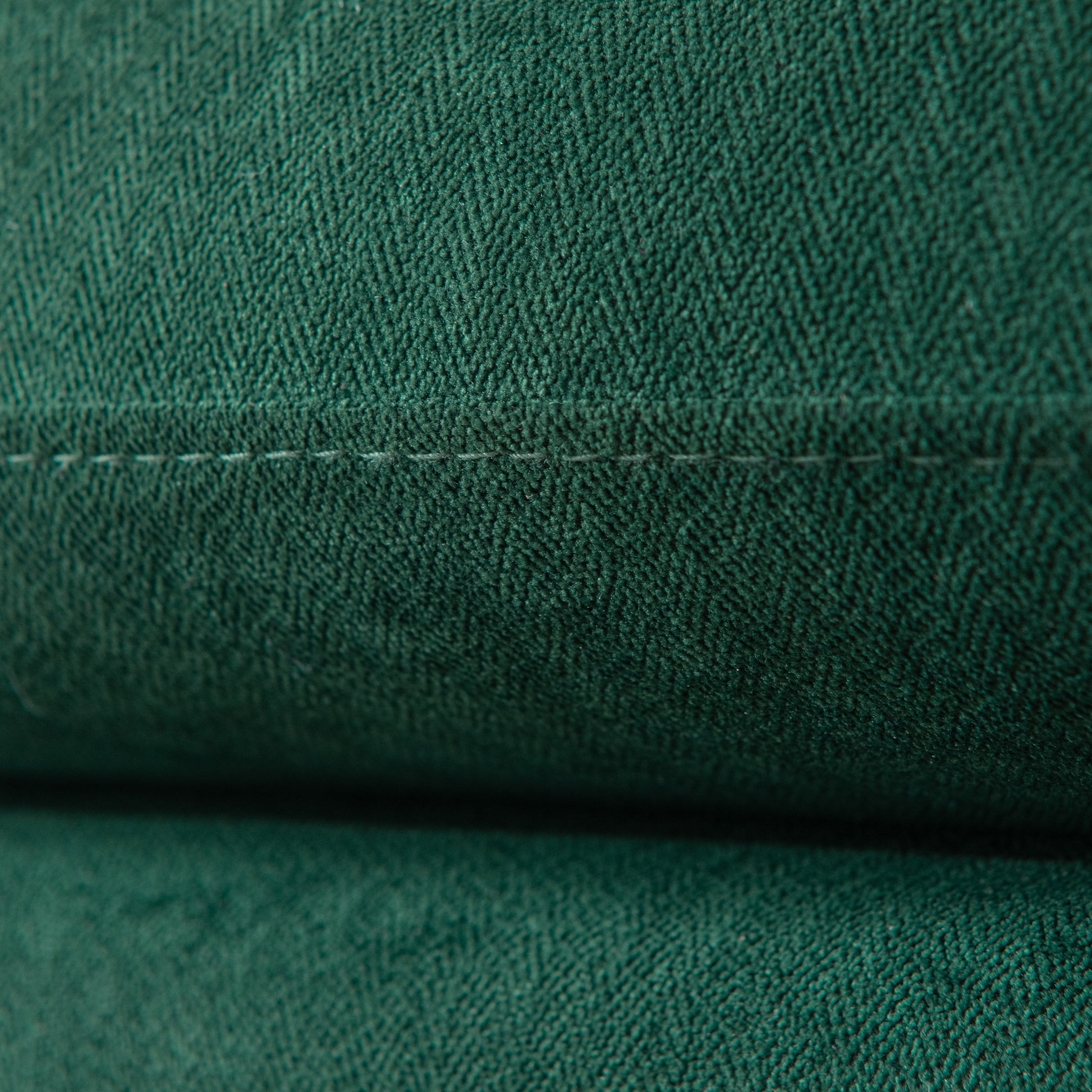 Modern Armless Loveseat Couch,Armless Settee Bench, Emerald Cotton Linen 59.8'' Emerald Foam Cotton Linen 2 Seat