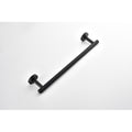 9 Piece Stainless Steel Bathroom Towel Rack Set Wall Mount Matte Black Stainless Steel