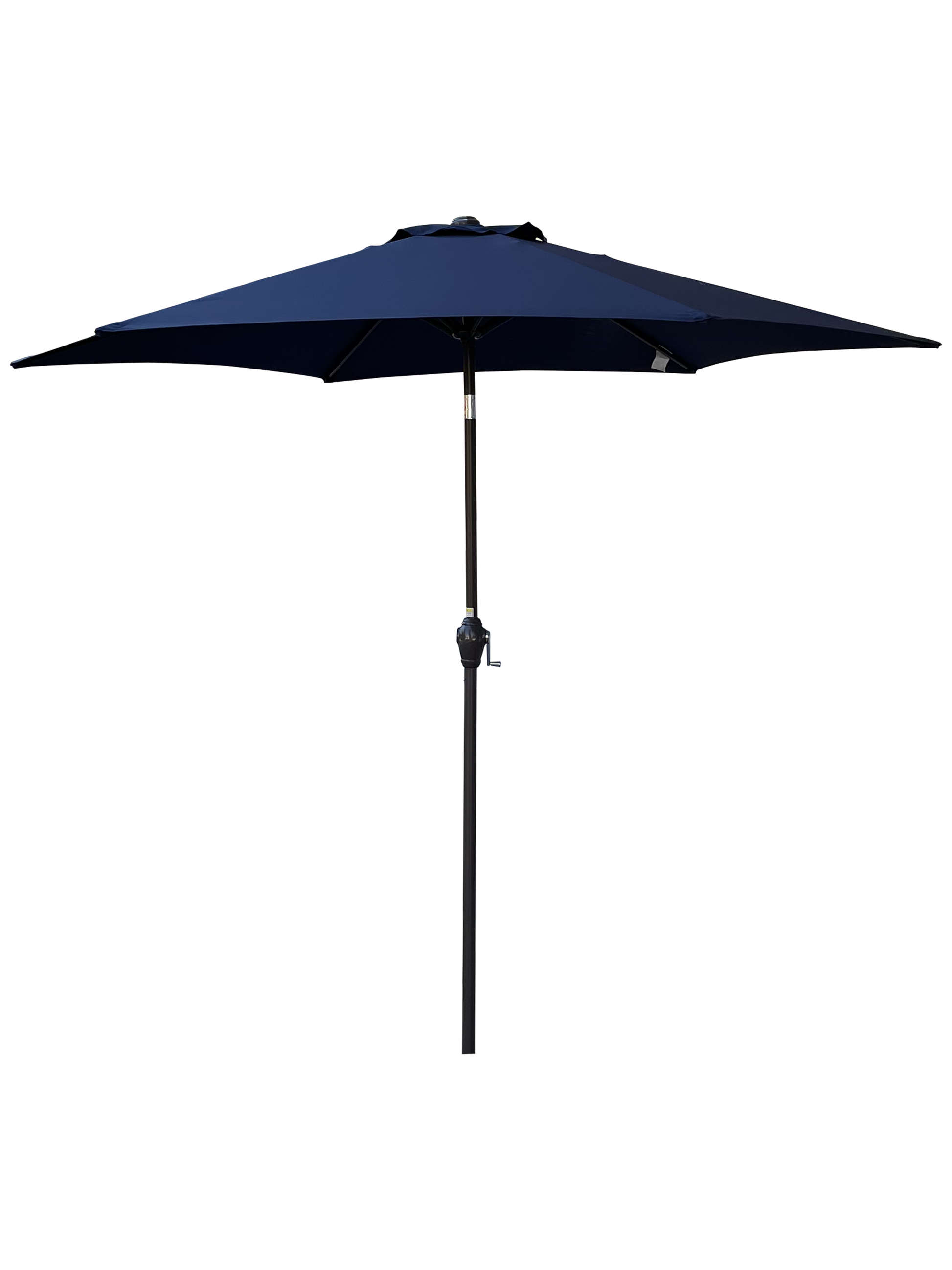 9Ft Umbrella Navy Blue Navy Blue Metal