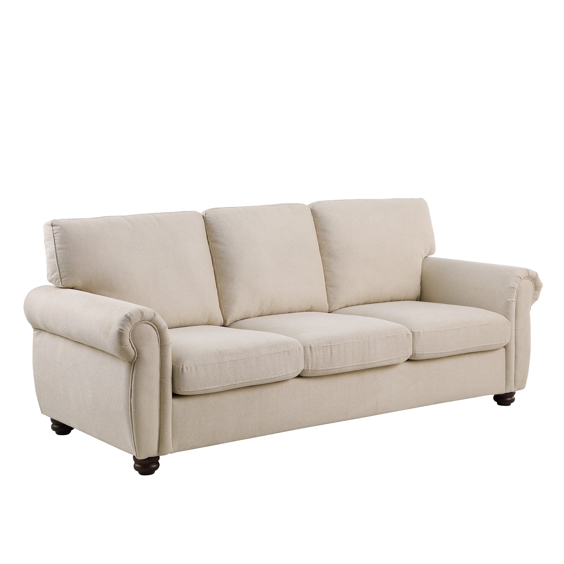 Sofa Beige Chenille