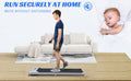 2 In 1 Under Desk Electric Treadmill 2.5Hp, Remote Control, Display, Walking Jogging Running Machine Fitness Equipment For Home Gym Office Silver Metal