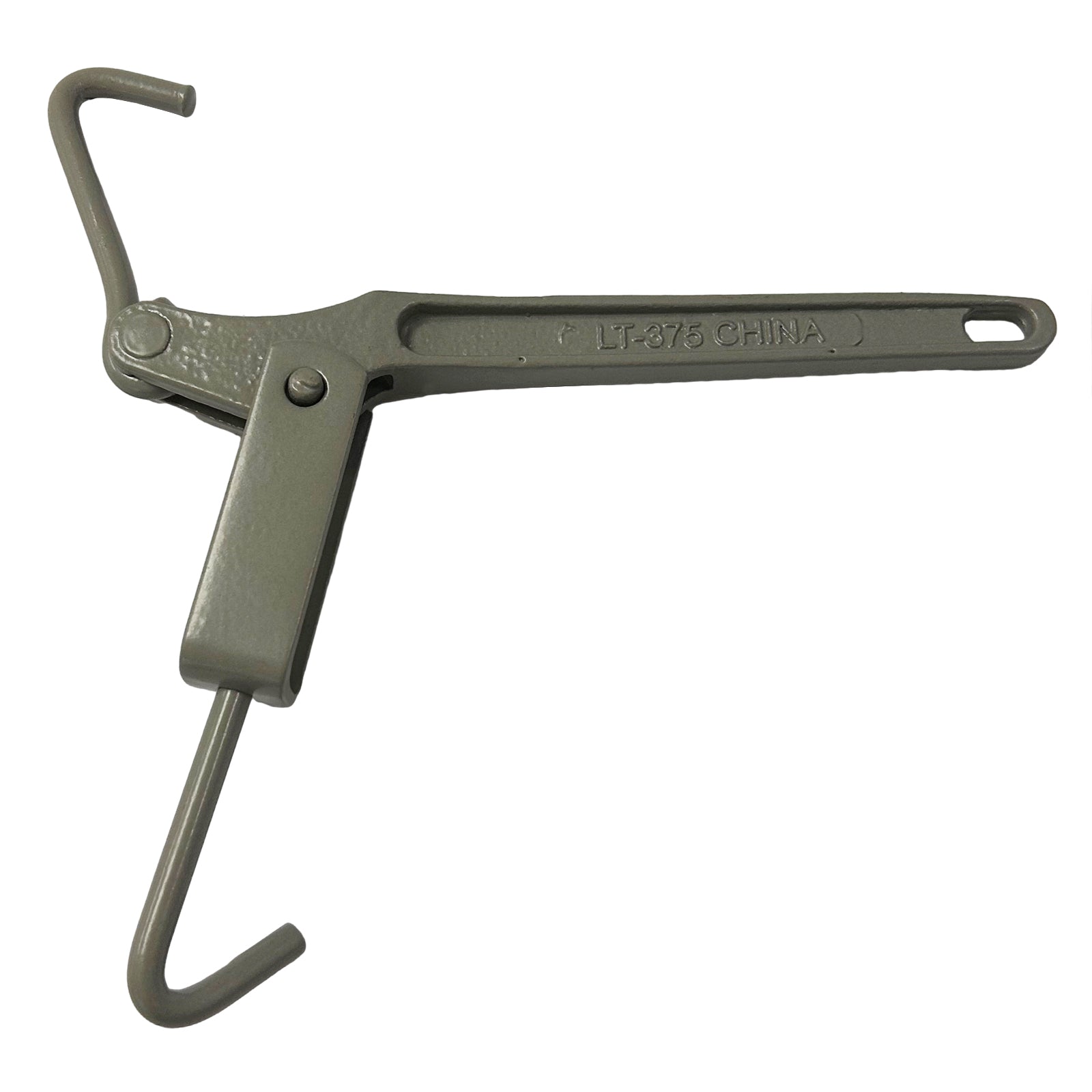 Log Dolly With Load Binder And Choker Chain 440Lb Grey Steel