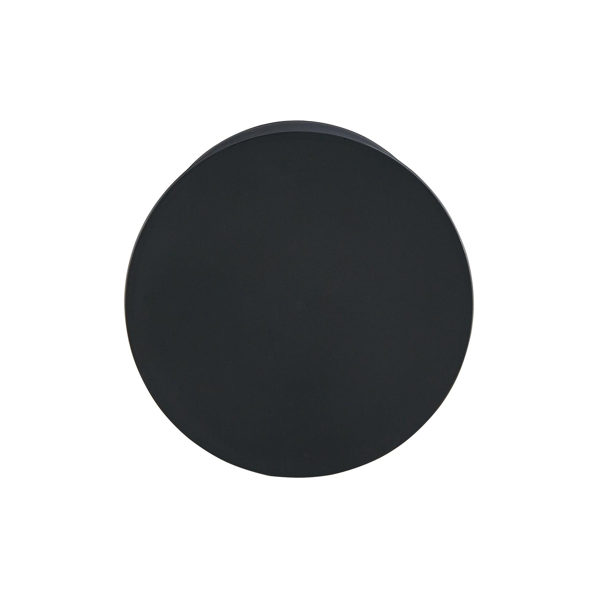 Black Prince Stool Side Table Used For Indoor And Outdoor Black Plastic