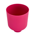 Magenta Fashion Stylish And Versatile Plastic Round Side Table Indoor Outdoor Use Light Brick Red Plastic