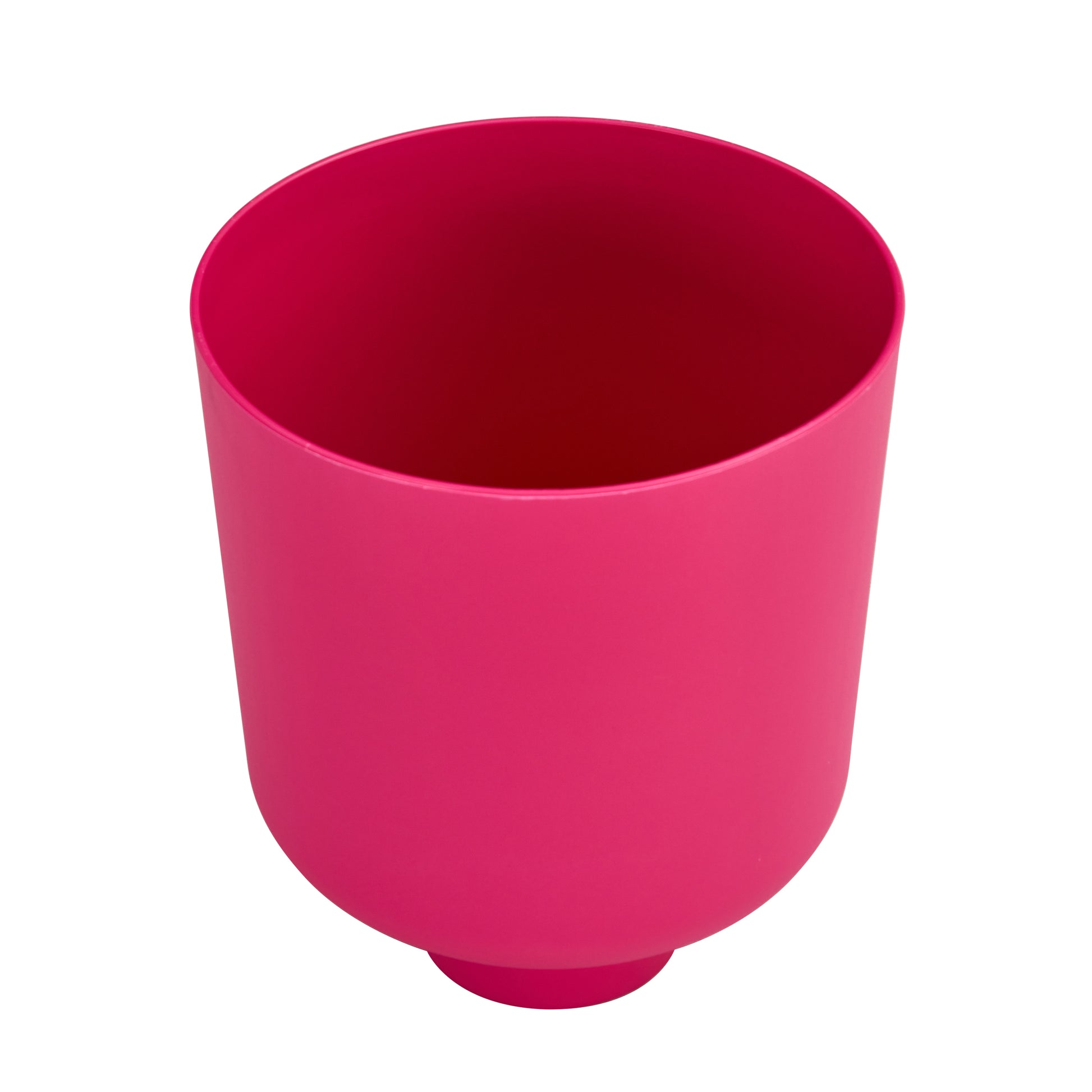 Magenta Fashion Stylish And Versatile Plastic Round Side Table Indoor Outdoor Use Light Brick Red Plastic