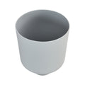 Grey Side Table Plastic Indoor Outdoor Use Grey Plastic