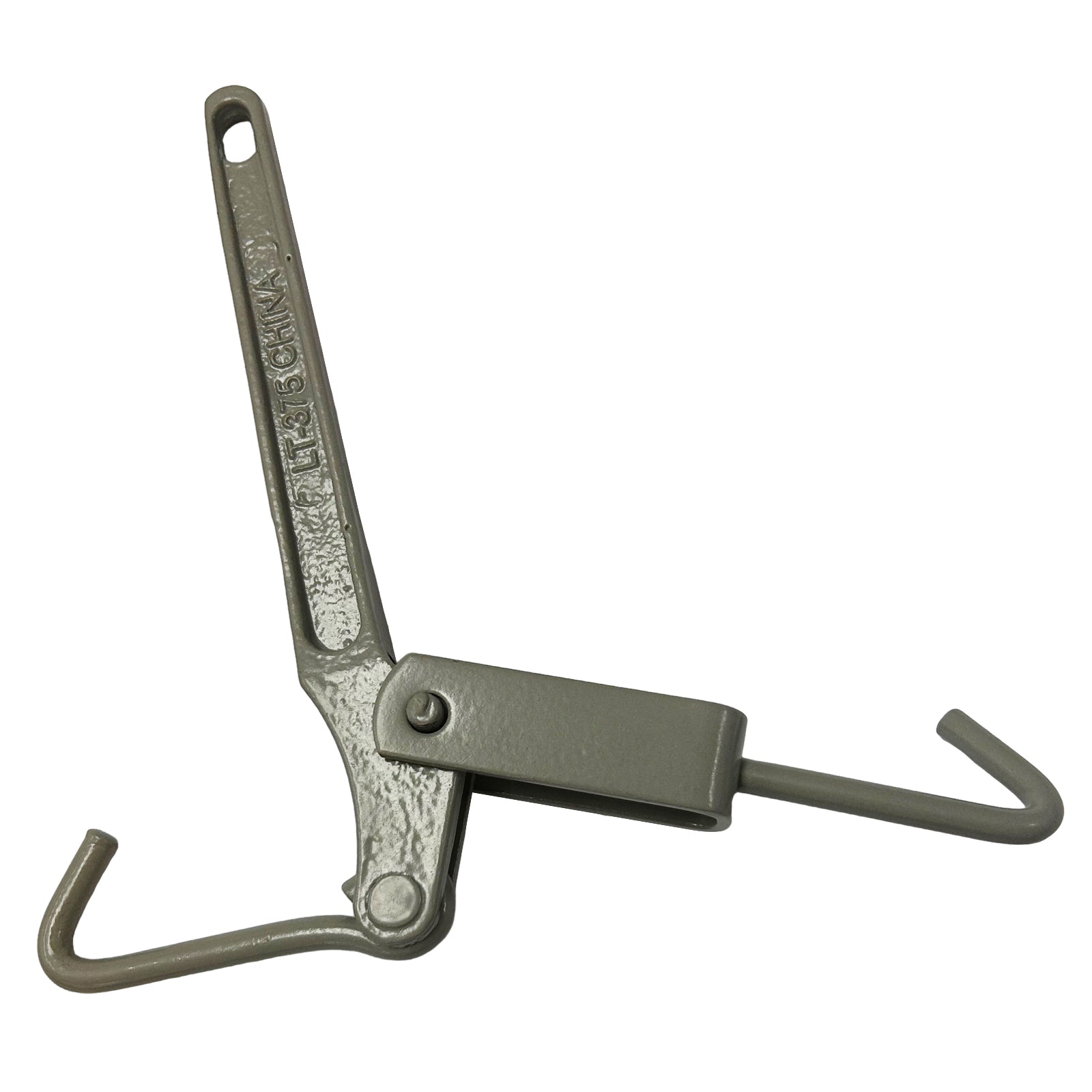 Log Dolly With Load Binder And Choker Chain 440Lb Grey Steel