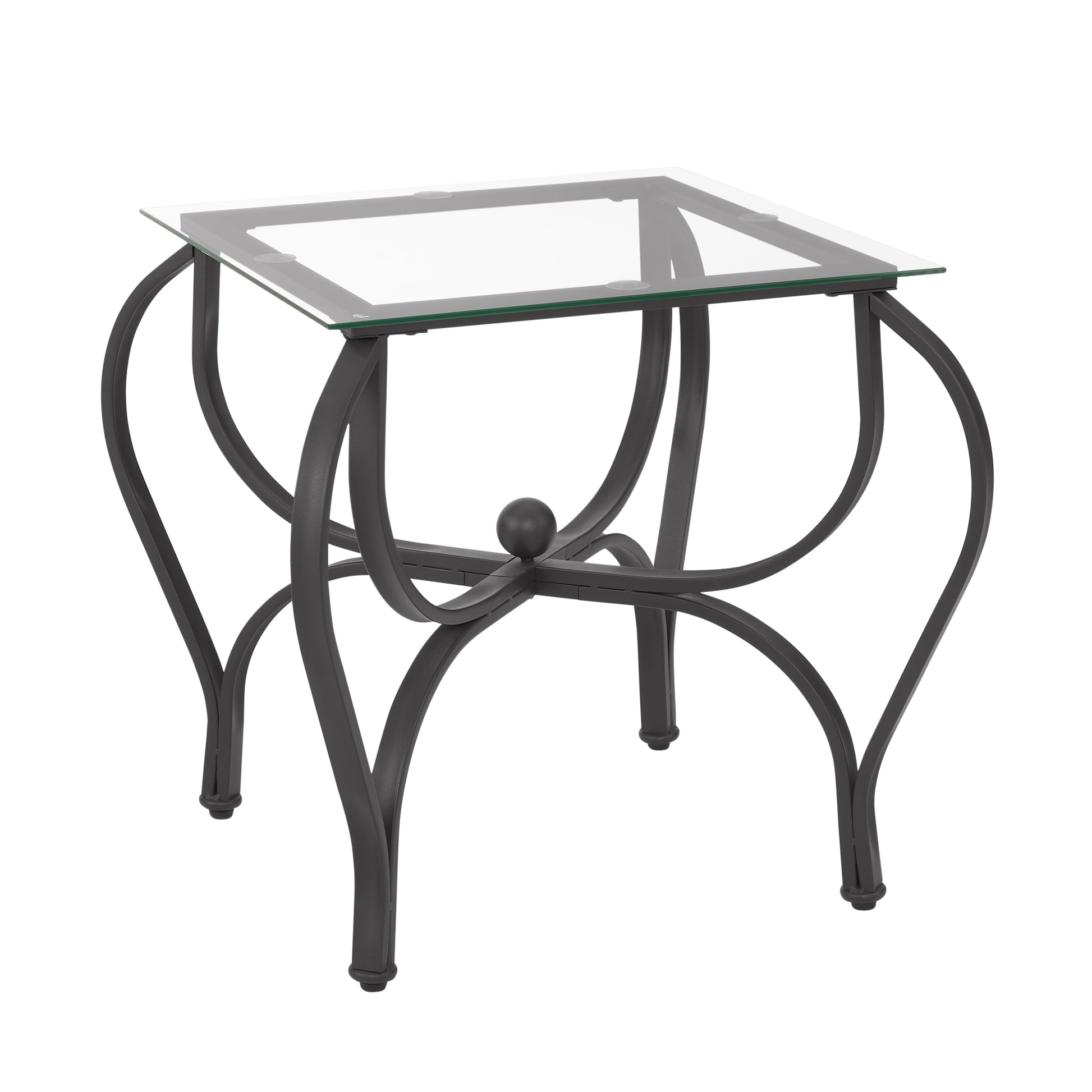 Tempered Glass Surface 3 Piece Coffee Table Set Decor Rectangle Coffee Table With 2 Square End Side Table Unique Design Coffee Table With Sturdy Construction For Living Room Rustic Black Black Primary Living Space American Design,Retro Rectangular Coffee