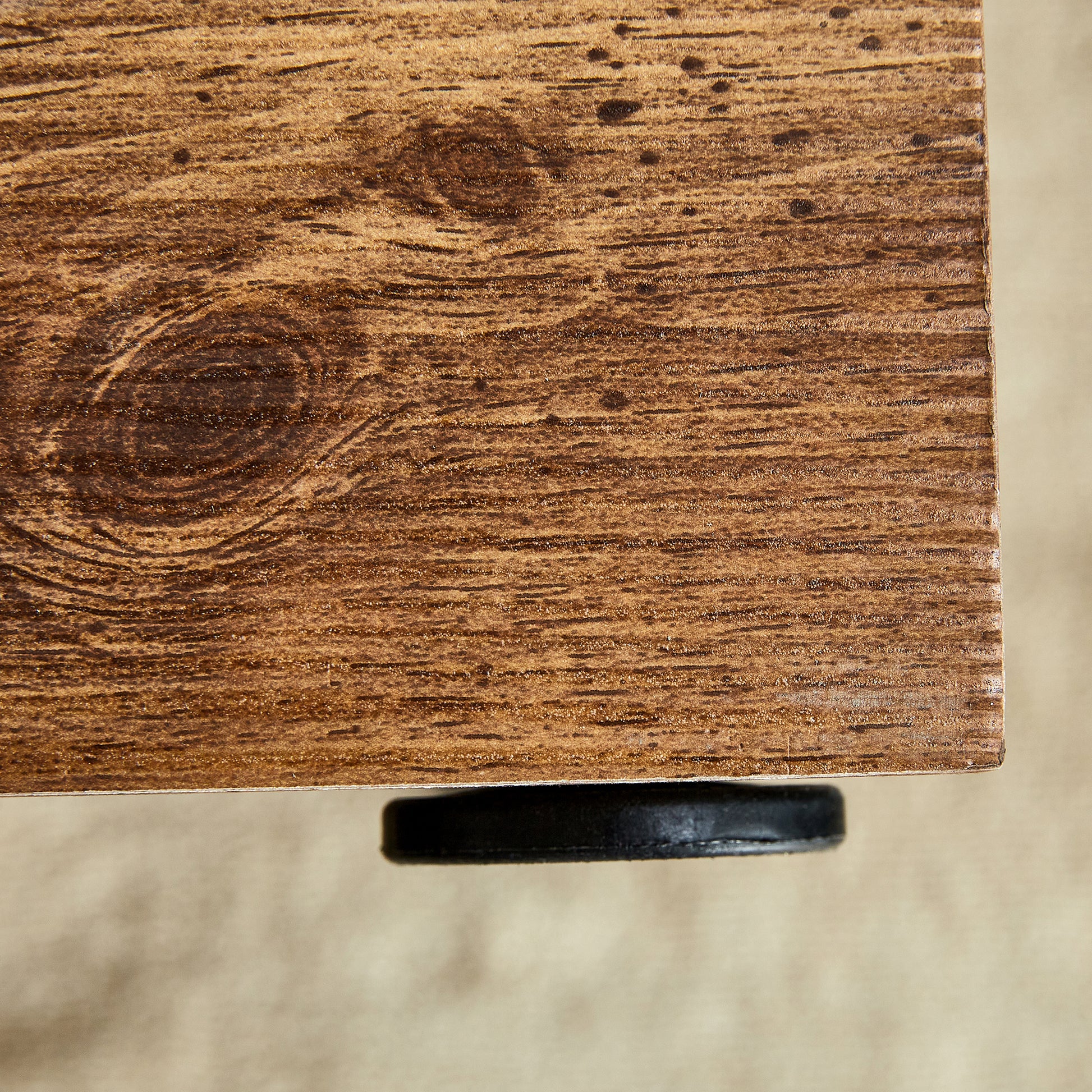 Modern Mdf Coffee Table With Wood Texture Pattern 39.37X23.62X11.81 Inches Stylish And Durable Design Wood Mdf