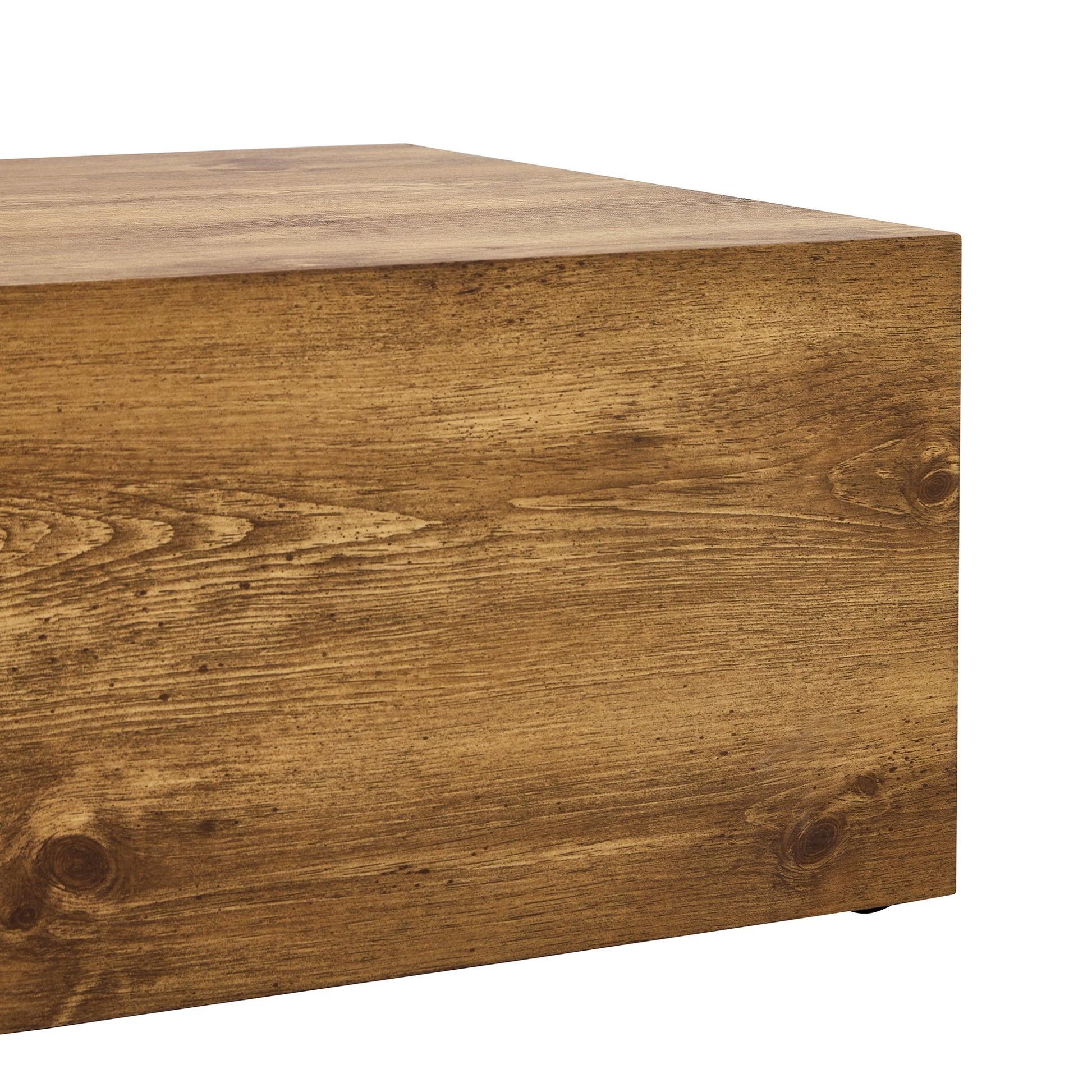 Modern Mdf Coffee Table With Wood Texture Pattern 39.37X23.62X11.81 Inches Stylish And Durable Design Wood Mdf