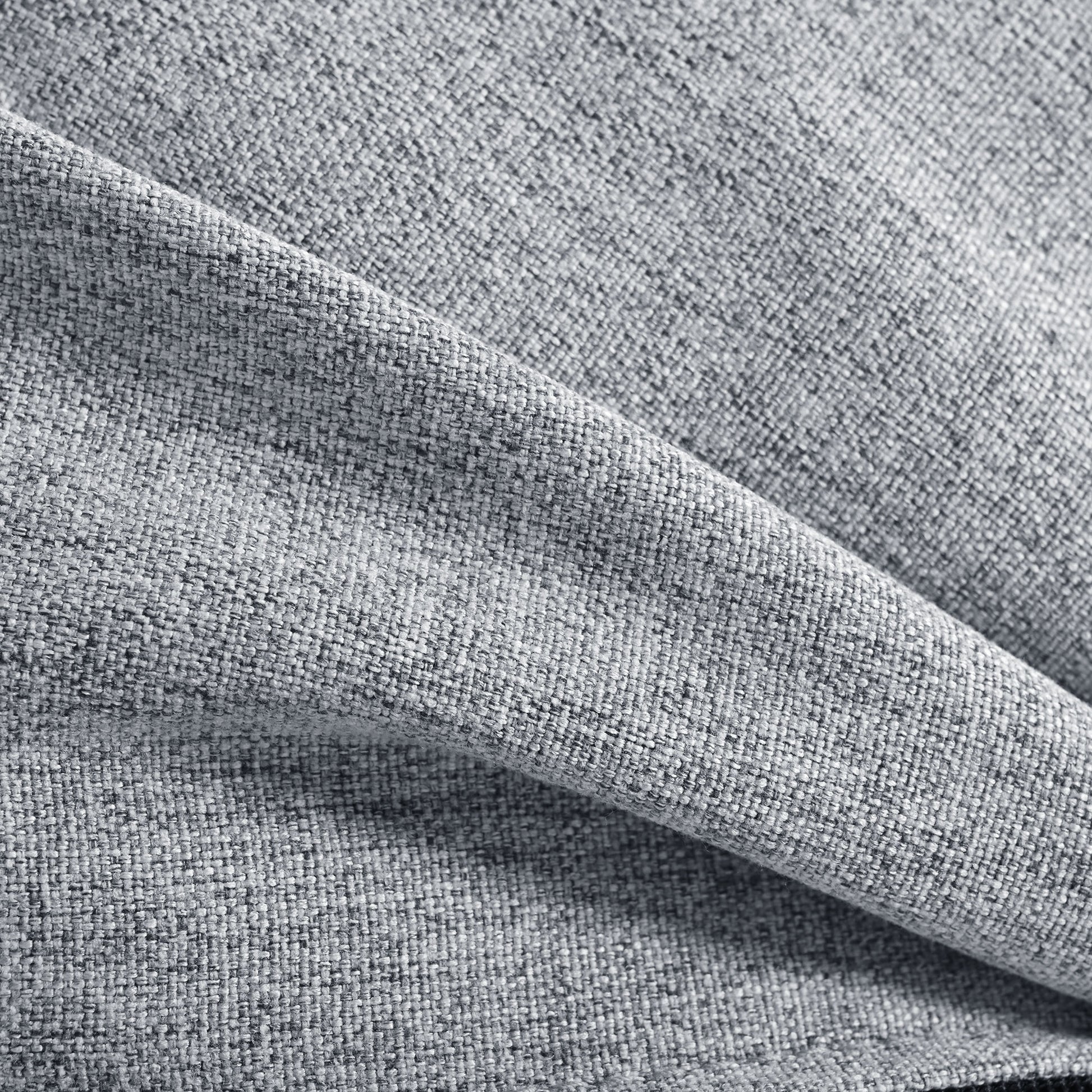 Modern Large U Shape Sectional Sofa, 2 Large Chaise With Removable Ottomans For Living Room Grey Polyester Primary Living Space Pillow Back American Design Polyester 6 Seat