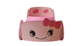 Little Star Cartoon Car Bed Twin Pink Mdf
