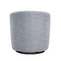 Lainey Indigo Swivel Barrel Chair Blue Modern,Transitional Foam Polyester