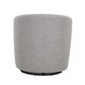 Lainey Sea Oat Swivel Barrel Chair Beige Modern,Transitional Foam Polyester