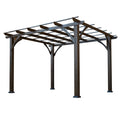 Cedar Wood Pergola, Wind Secure, Strong, Quality