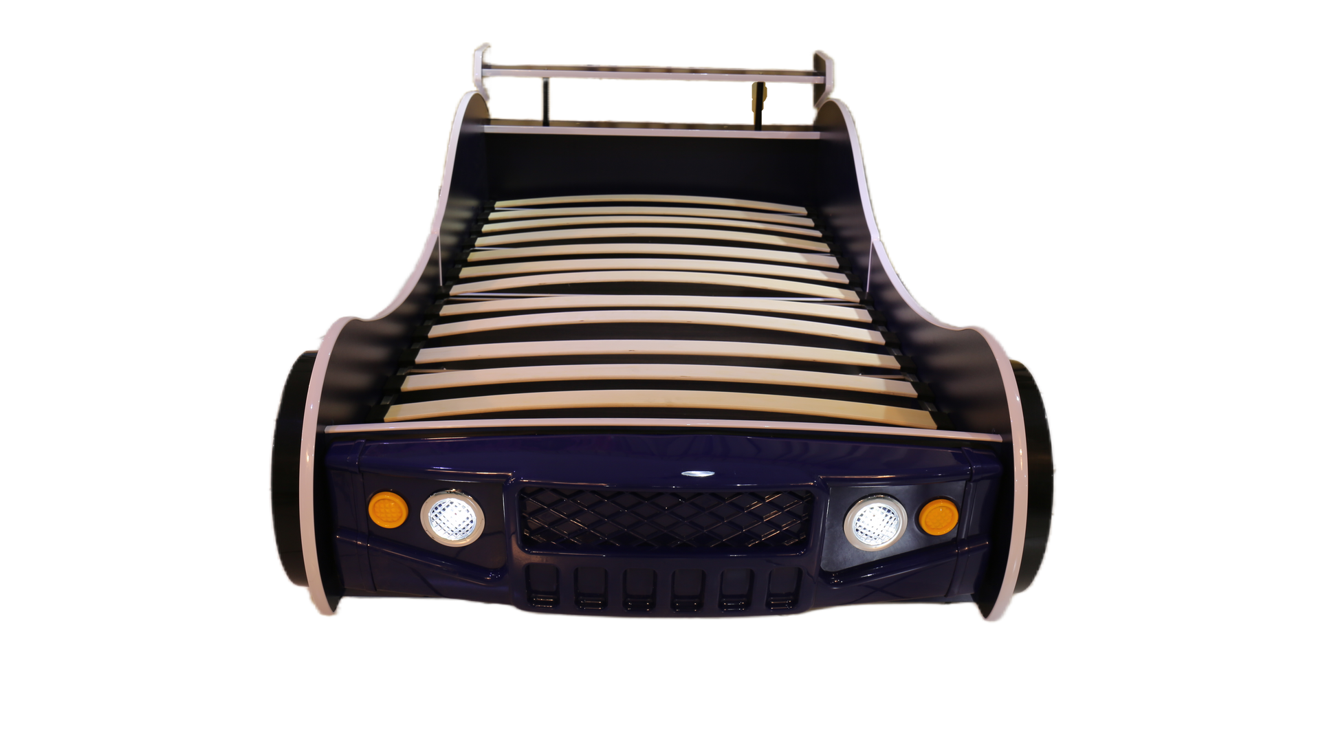 Supreme Energy Racing Car Bed Blue Mdf