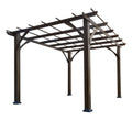 Cedar Wood Pergola, Wind Secure, Strong, Quality