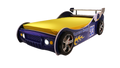 Supreme Energy Racing Car Bed Blue Mdf