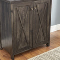 Coffee Bar Cabinet Kitchen Cabinet with Microwave charcoal grey-cabinets included-mdf