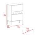 Staten Bar Cabinet, Two Door Flexible Cabinets,