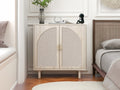 2 Door Cabinet, Suitable For Bedroom, Living Room, Study Natural Mdf