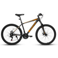 A26322 26 inch mountain bike adult aluminum frame orange-aluminium