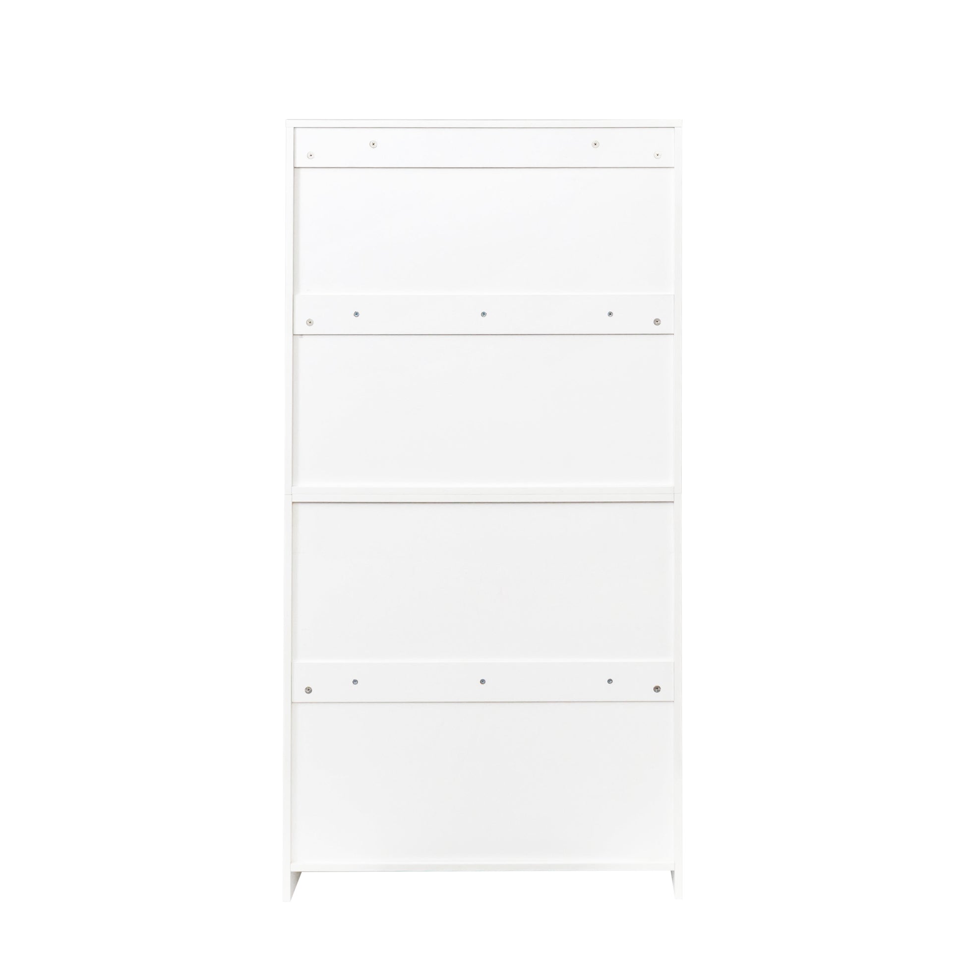 Bookcase Contemporary Closed Back Glass Doors Office Storage Cabinet Floor To Ceiling Low Cabinet Bookcase Against Wall Dustproof Bookshelf White Mdf