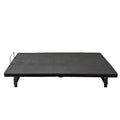 Adjustable Bed Base Frame Queen Bed Frame With Head And Foot Incline Wireless Remote Zero Gravity Quiet Motor Black Queen Queen Antique Black Bedroom Adjustable Bedbase Steel