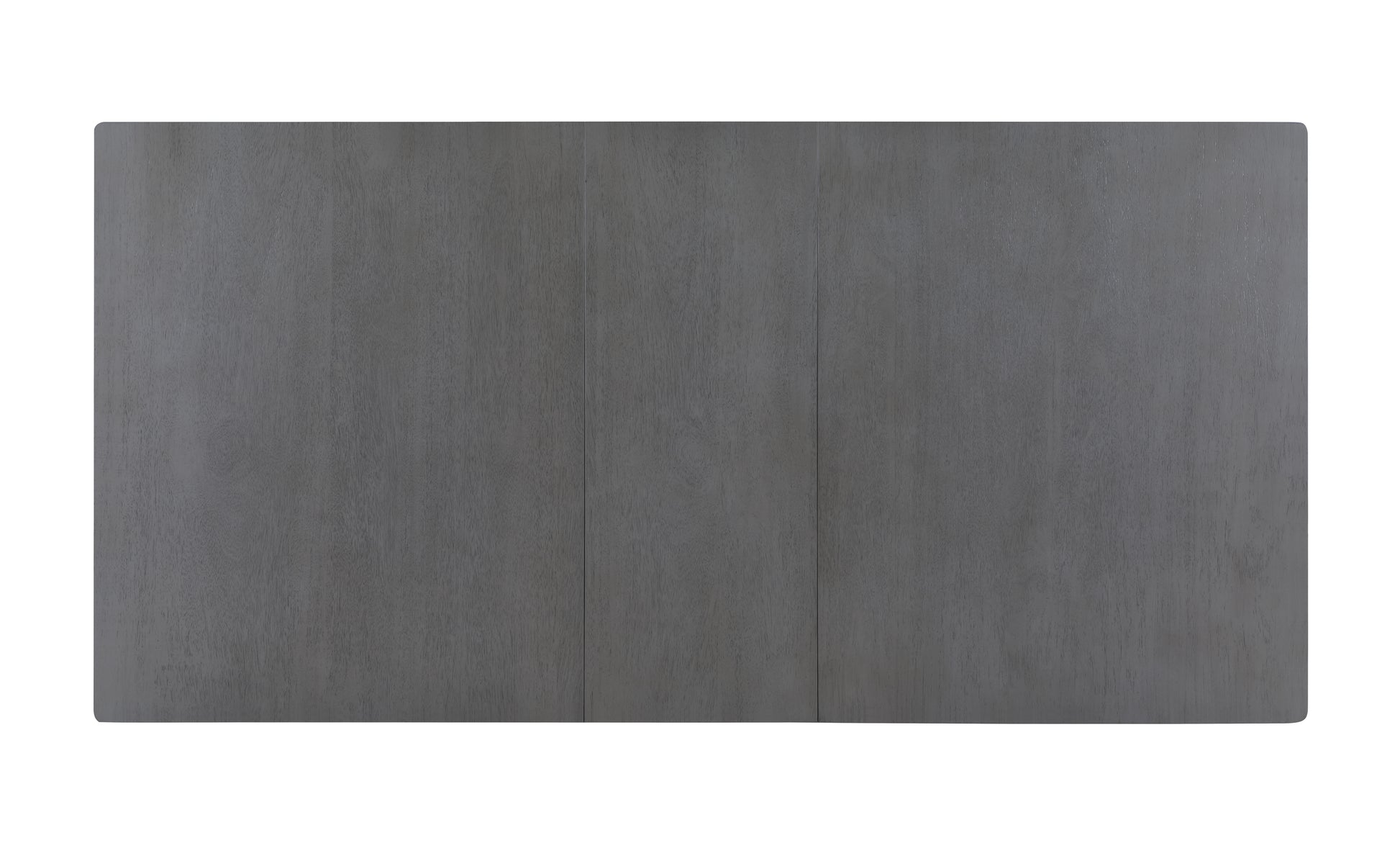 Carlisle 5 Piece 59.5" Gray Finish Extendable Wood Dining Set With Upholstered Seat Cushion Gray Wood Fabric