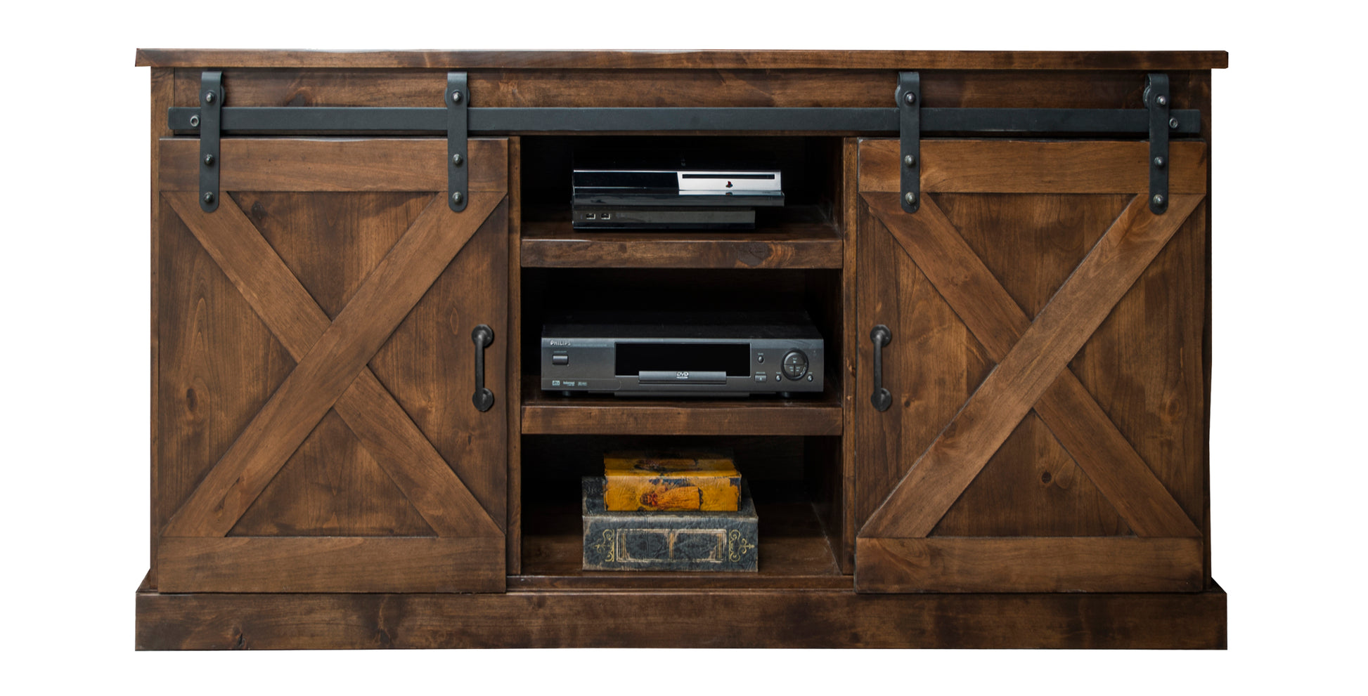 Farmhouse 56 Inch Corner Tv Stand For Tvs Up To 60 Inches, No Assembly Required, Aged Whiskey Finish Brown Brown Primary Living Space 50 59 Inches 60 69 Inches Farmhouse,Lodge,Rustic Alder 60 Inches Wood