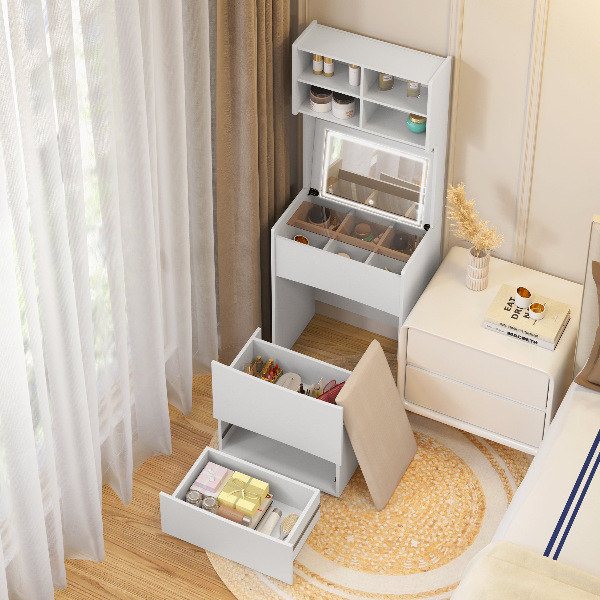 bedside dressing table design The Ultimate Guide to Finding Your Dream Dressing Table Design Saraf Furniture
