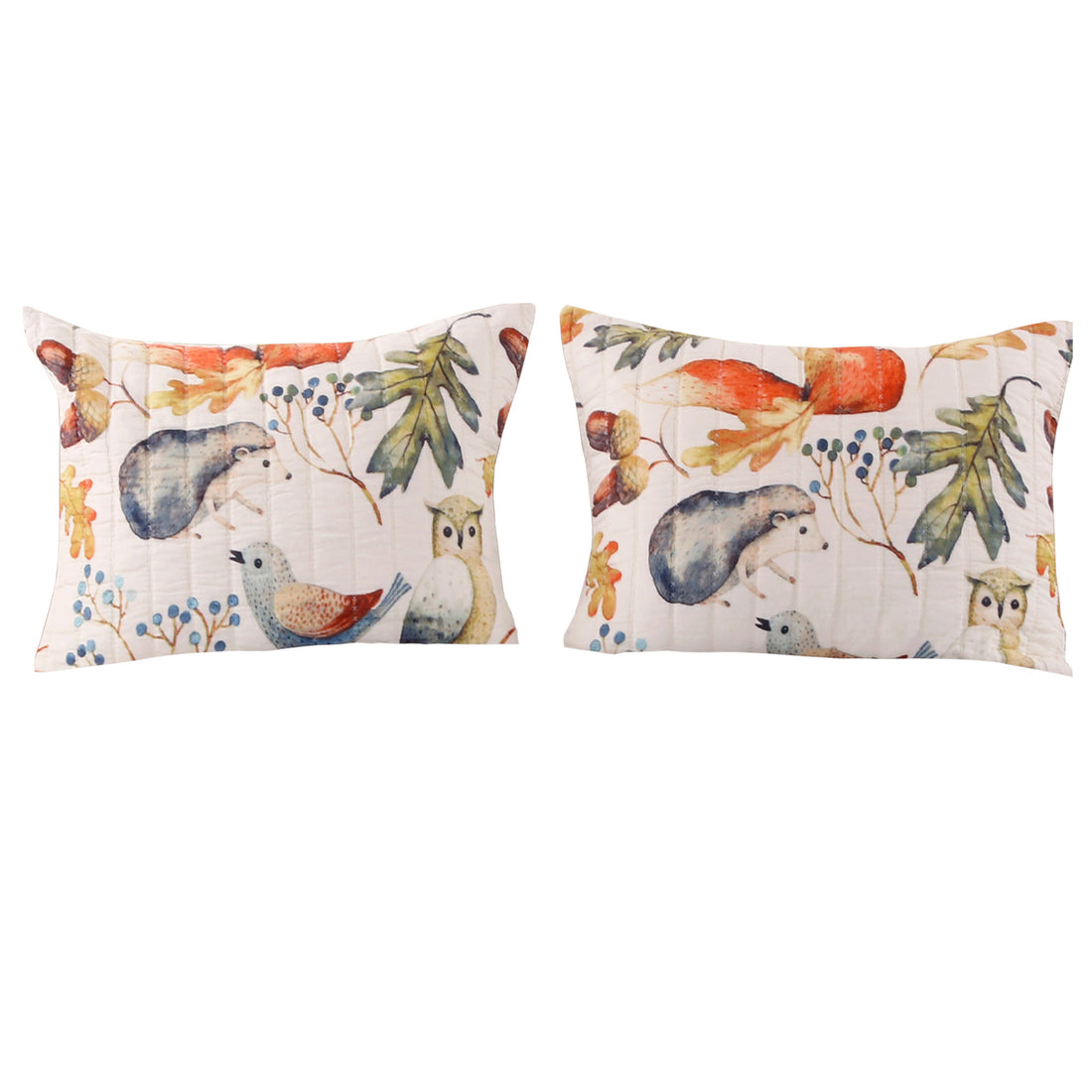 26 x 20 Inches Standard Pillow Sham with Fox and