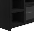 Skyline 85 Inch Tv Stand Console For Tvs Up To 95 Inches, No Assembly Required, Mocha Finish Brown Espresso Primary Living Space 80 89 Inches 90 Inches Or Larger Contemporary,Modern Poplar 85 Inches Wood