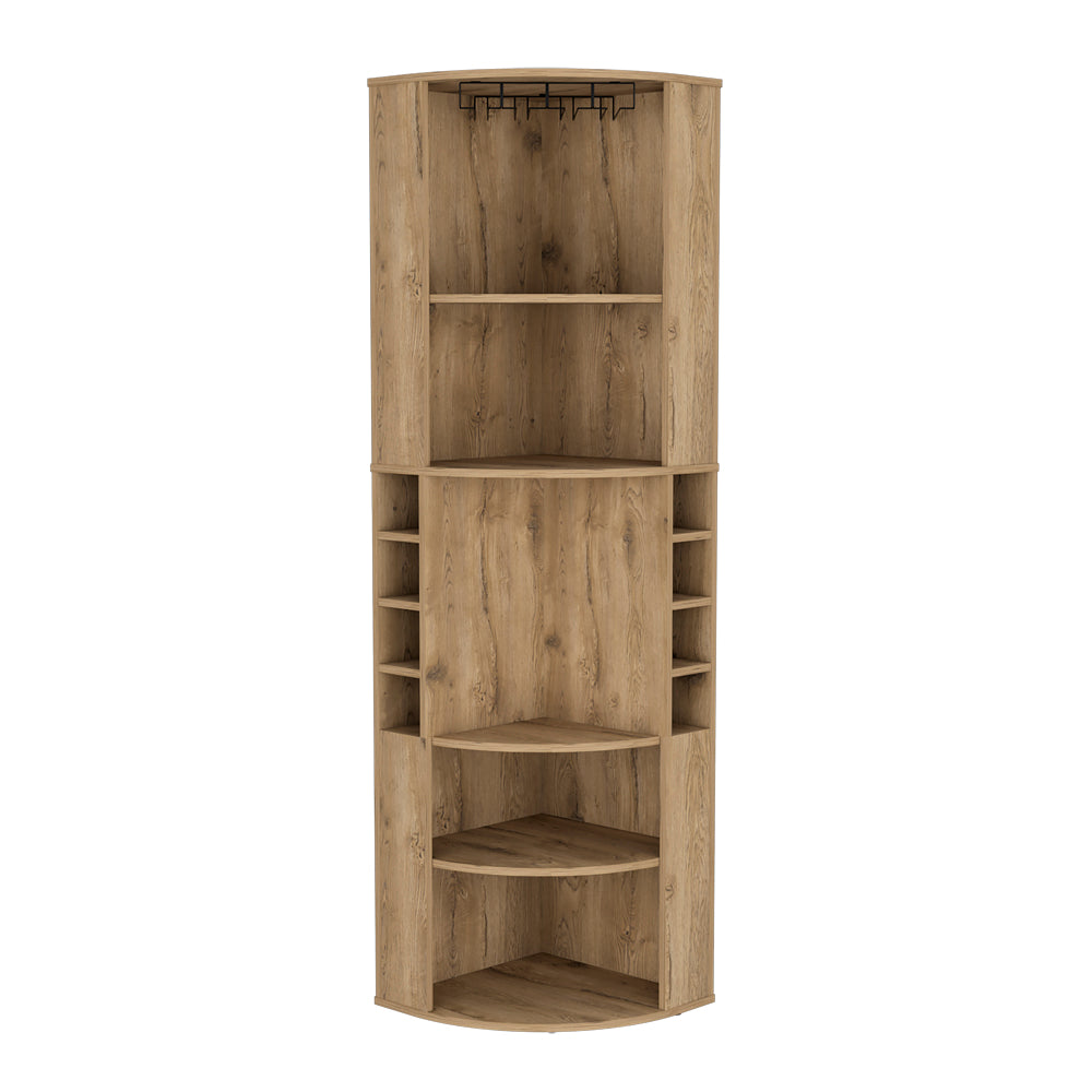 Bar Cabinet Jansen, Living Room, Macadamia Beige Particle Board Engineered Wood