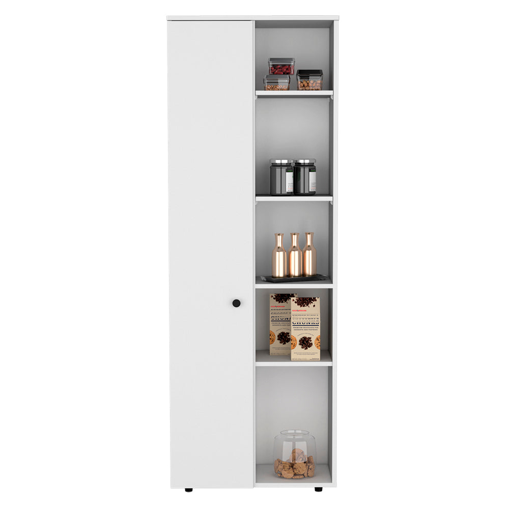 Multistorage Kitchen Pantry Lane, Kitchen, White White Particle Board Engineered Wood