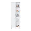 Linen Cabinet Sandy, Bathromm, White White Particle Board Engineered Wood