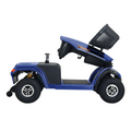 S500 Blue Heavy Duty Mobility Scooter Blue Metal