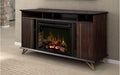 Grace Fm33 2045C Entertainment Console Fireplace Console Only Brown Wood Wood