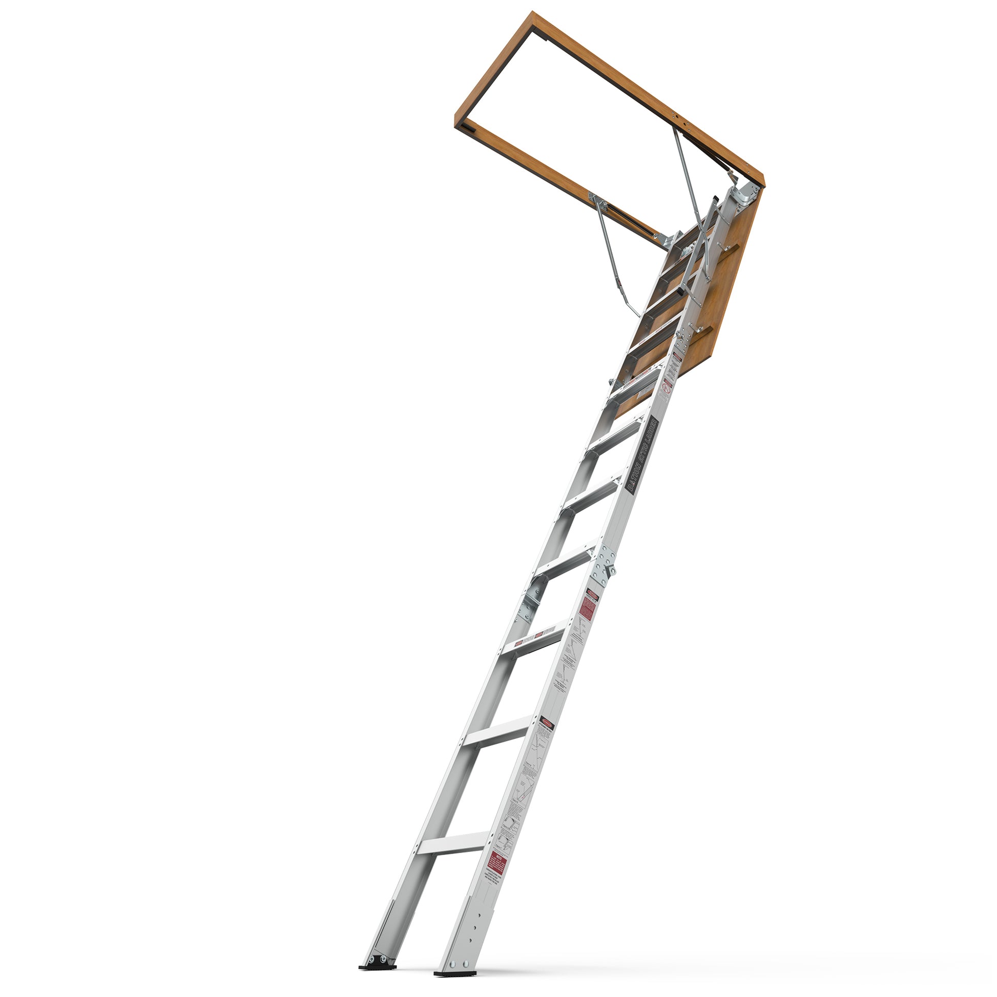 Aluminum Attic Ladder 350 Pound Capacity 22 1 2"