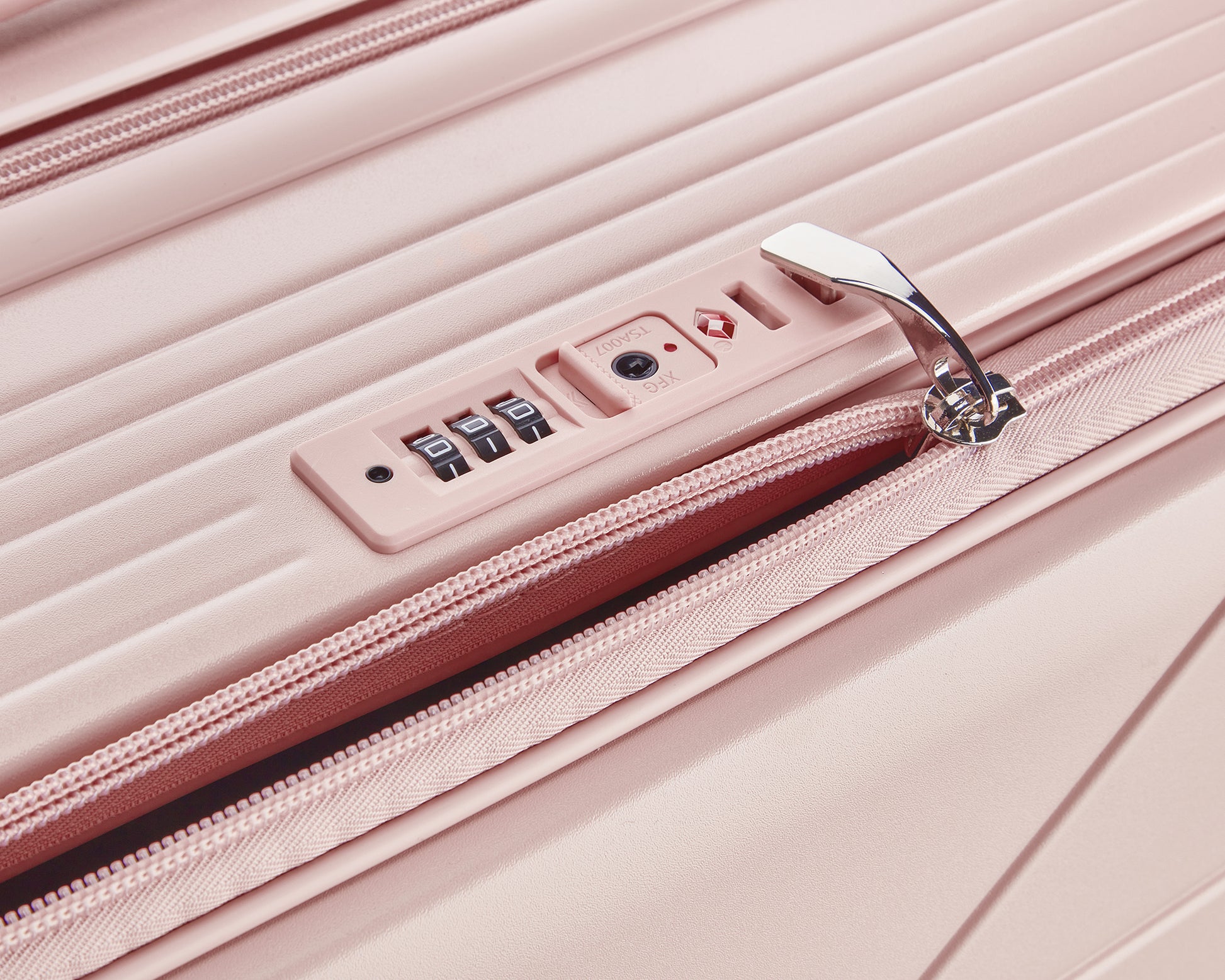 Luggage Sets 3 Piece 20 24 28 , Expandable Carry On Luggage With Tsa Lock Airline Approved, 100% Pc Hard Shell And Lightweight Suitcase With Front Pocket And Spinner Wheels Pink Pc