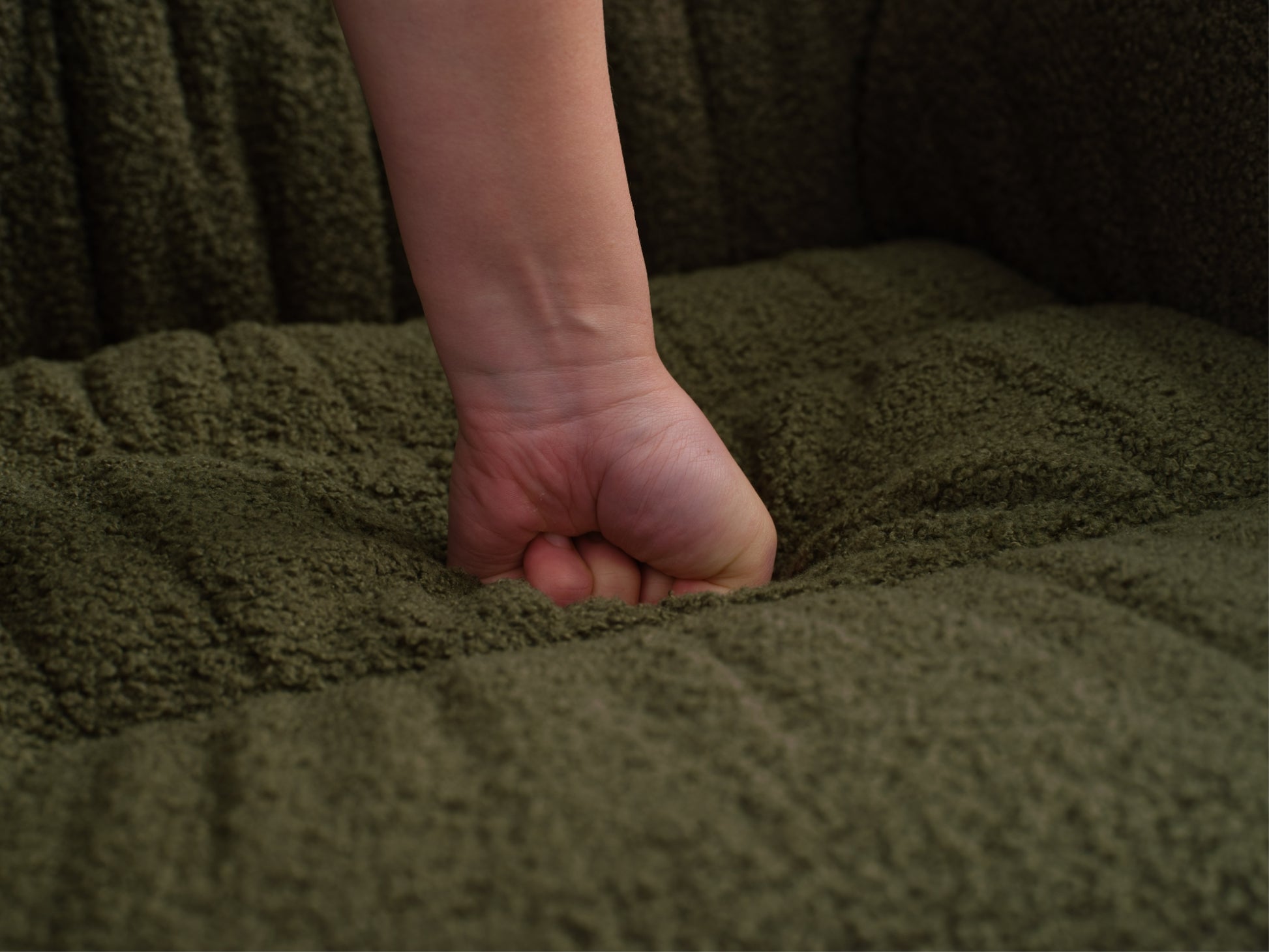 Nursery Rocking Chair, Teddy Upholstered Glider Rocker, Rocking Accent Chair With High Backrest, Comfy Rocking Accent Armchair For Living Room, Bedroom, Offices, Dark Green Iron Dark Green Primary Living Space Varnished Sponge Square Casual Rocking